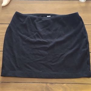American apparel body con mini skirt